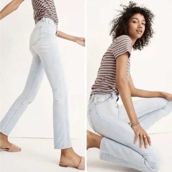NWT Madewell The Mid-Rise Perfect Vintage Jean in Fitzgerald Wash - Picture 1 of 10